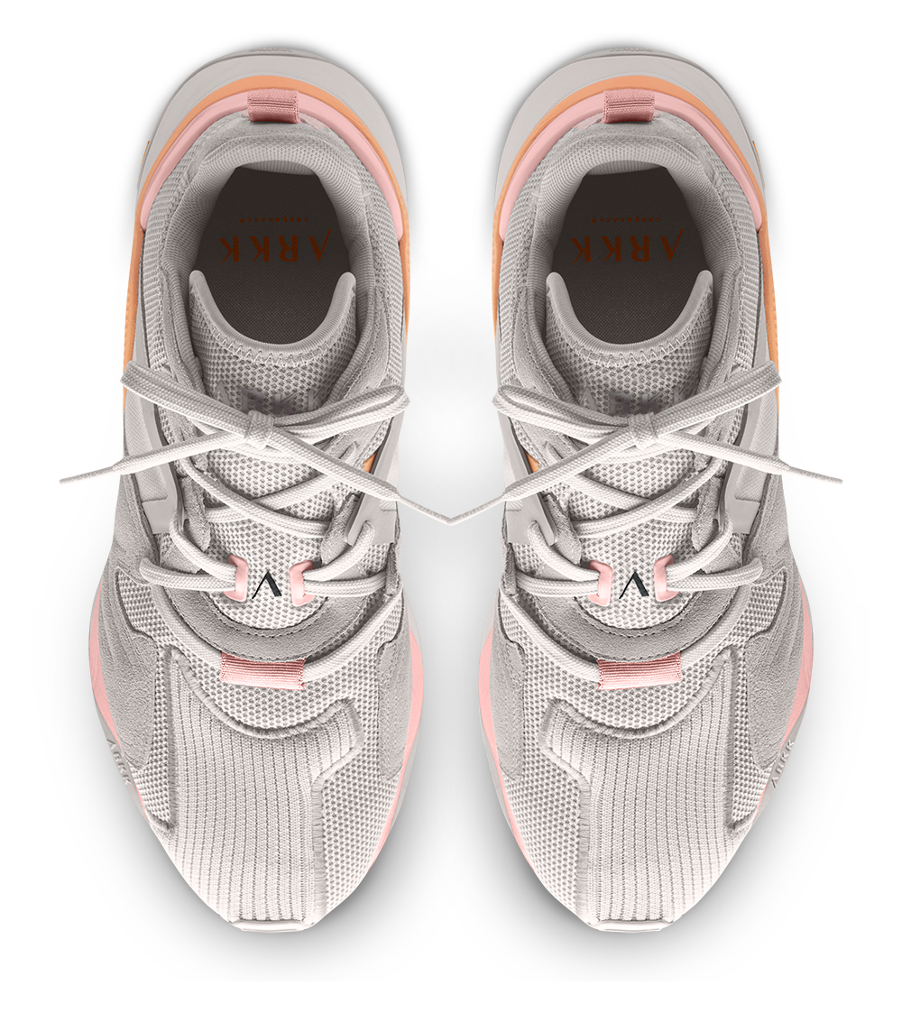 ARKK Collection Cruisr Mesh Vulkn Vibram | Wind Grey Peach Cobber | Women Cruisr